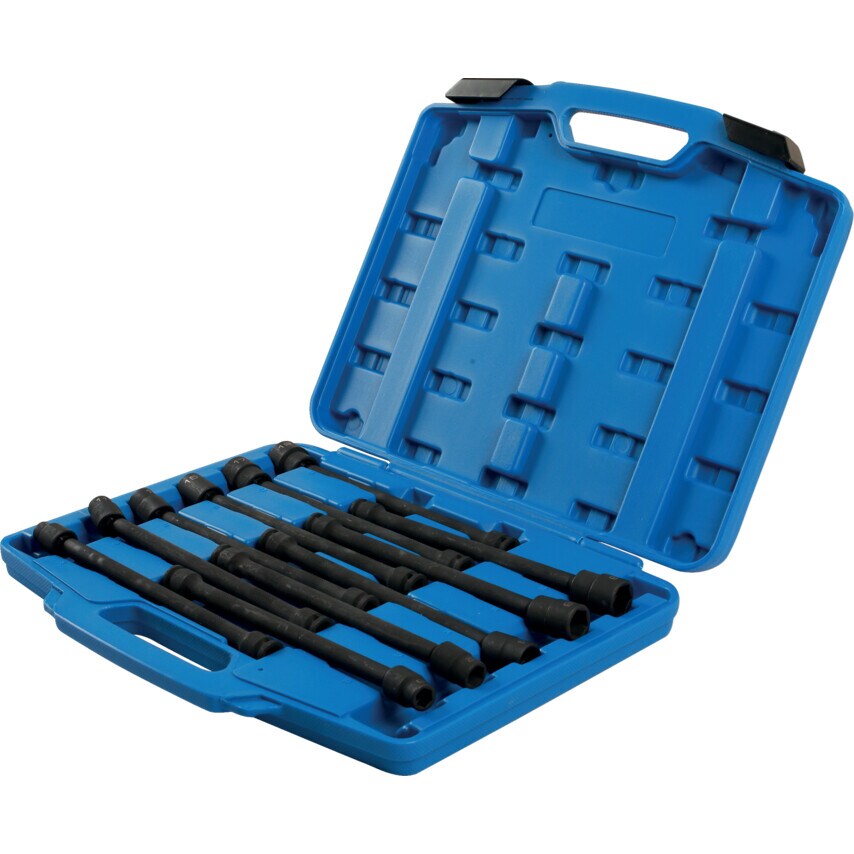 Universal Joint Deep Impact Socket Set 3/8inch Drive 11-Piece