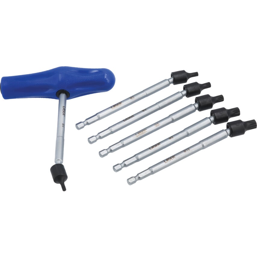 Universal Joint Spline Bit Set 6PC