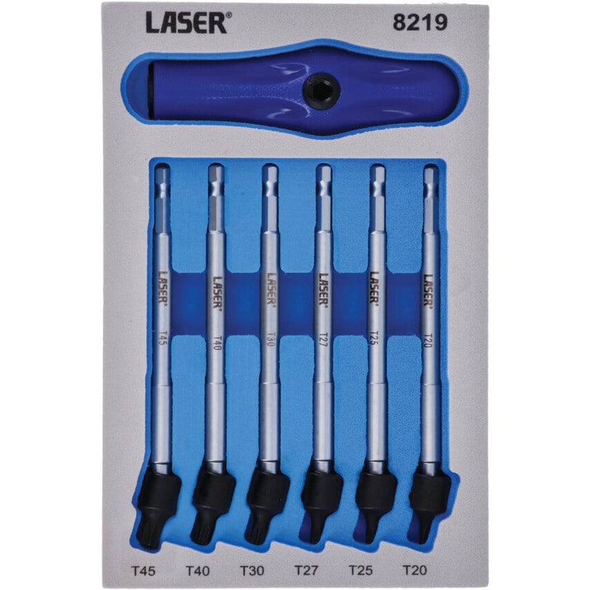 Universal Joint Star Bit Set 6PC