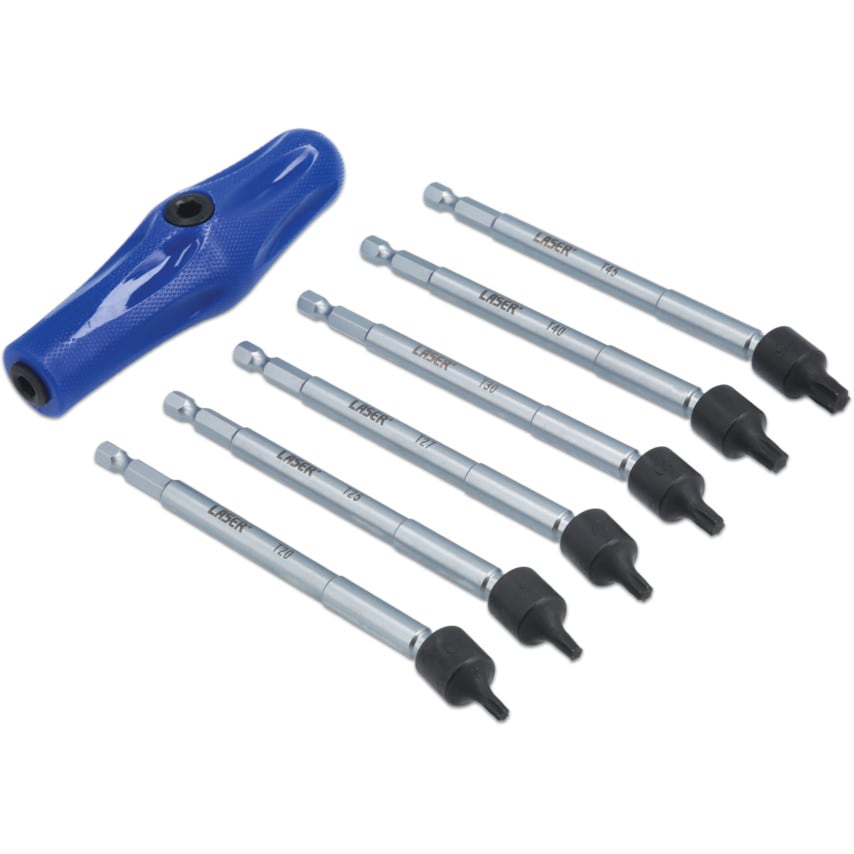 Universal Joint Star Bit Set 6PC