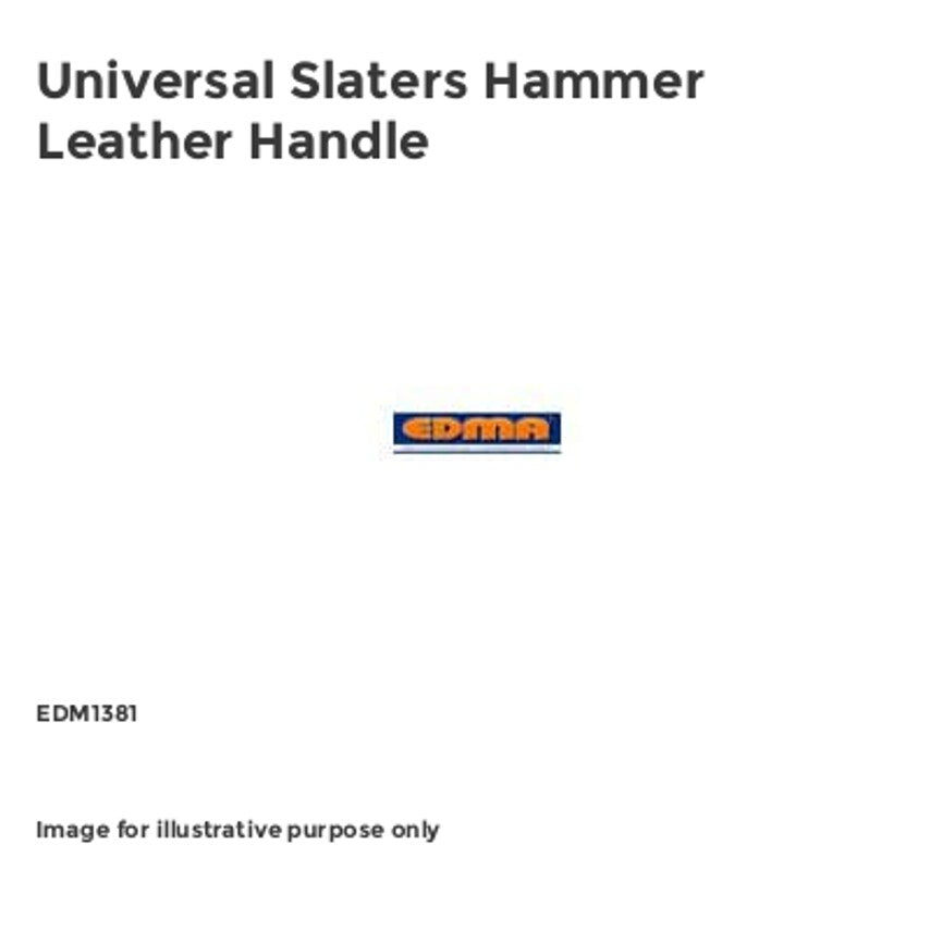 Universal Slaters Hammer Leather Handle EDM1381