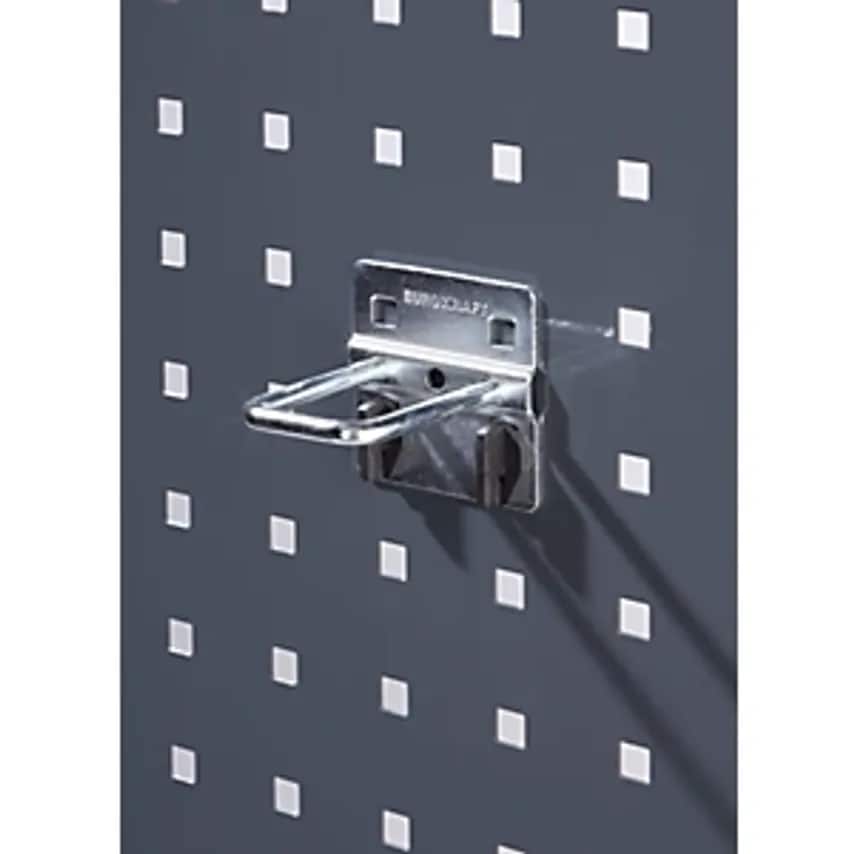 U-shape Holder, Zinc Plated, Pack Of 5, WxD 44 X 58mm