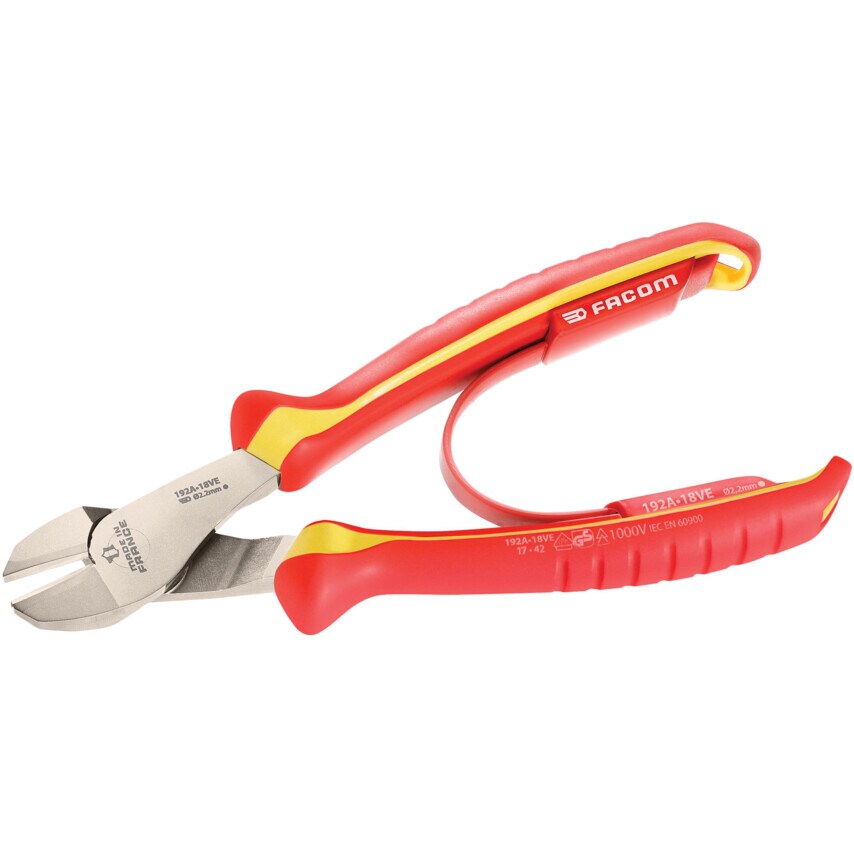 VDE Diagonal Cutting Pliers, 1000V, 180mm