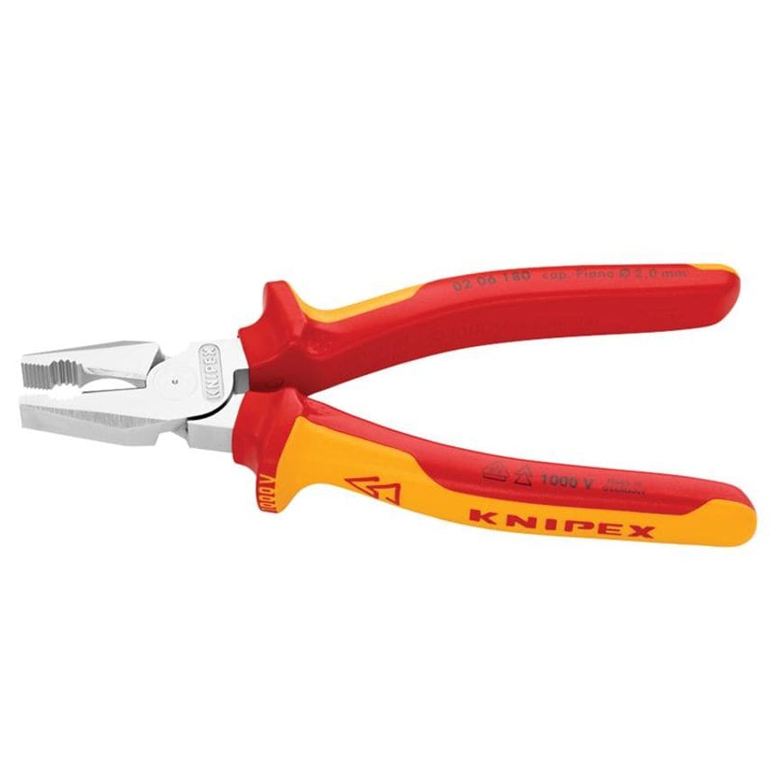 VDE High Leverage Combination Pliers 180mm KPX0206180