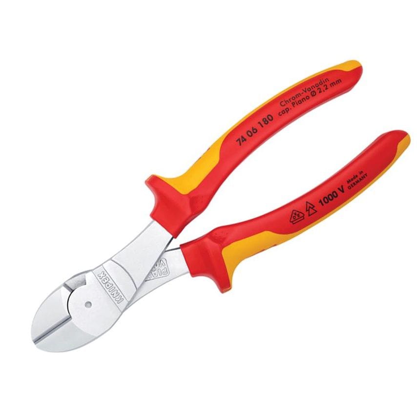 VDE High Leverage Diagonal Cutter 180mm KPX7406180