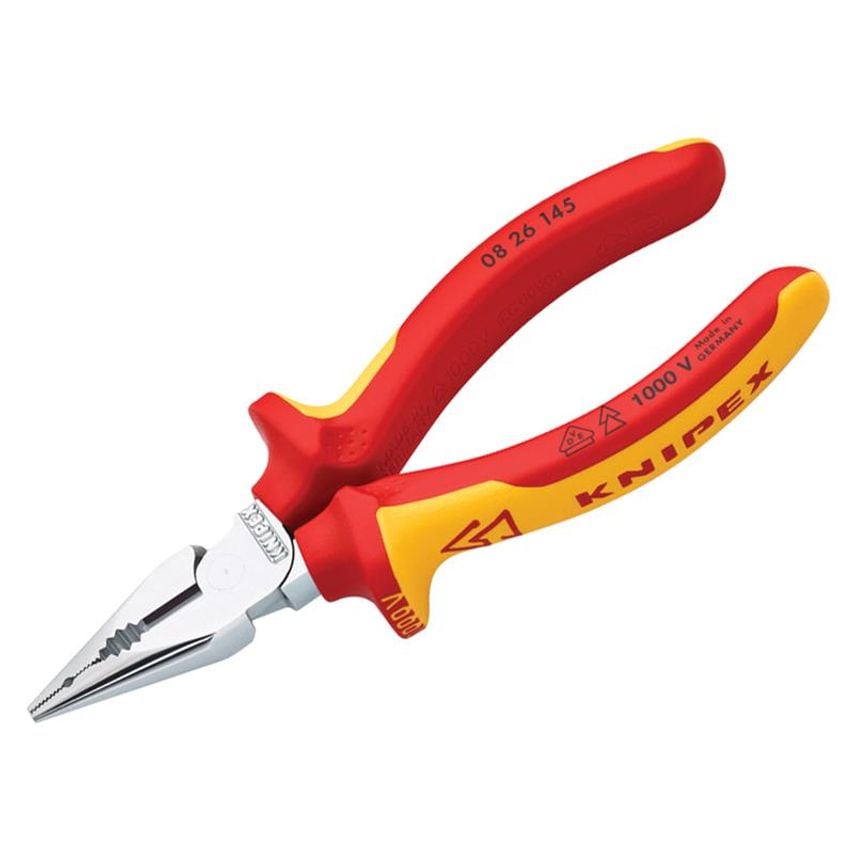 VDE High Leverage Needle Nose Pliers 145mm KPX0826145