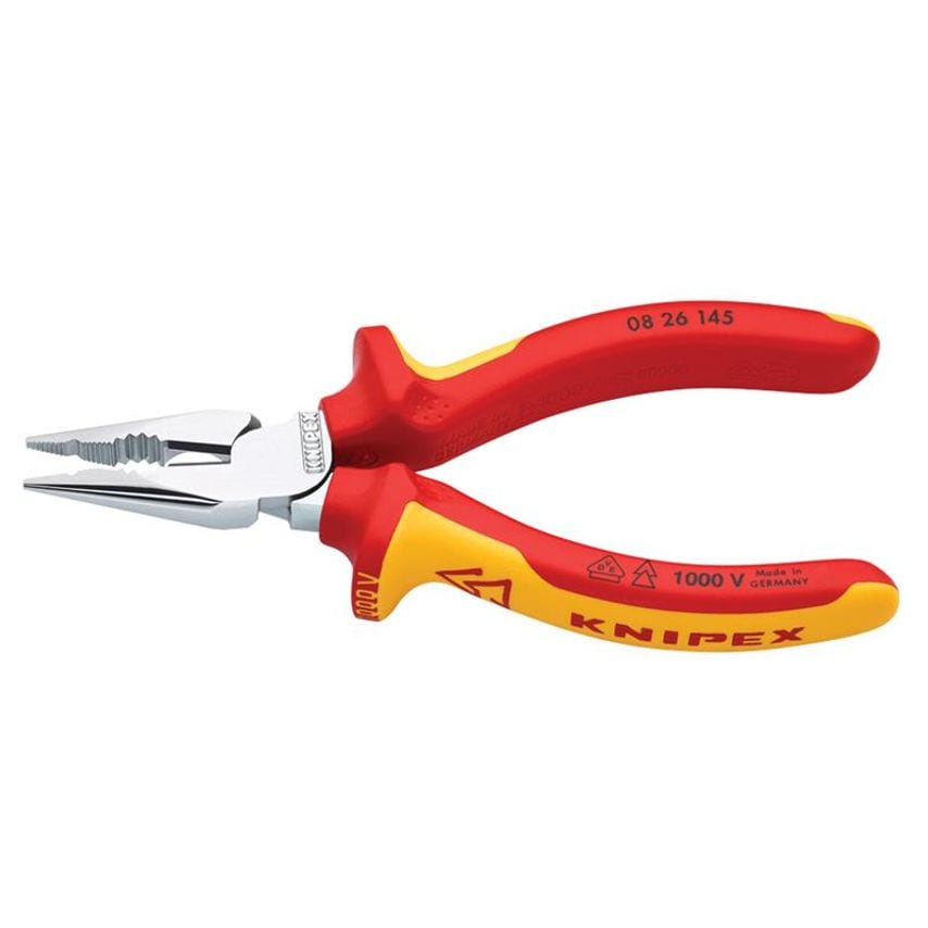 VDE High Leverage Needle Nose Pliers 145mm KPX0826145