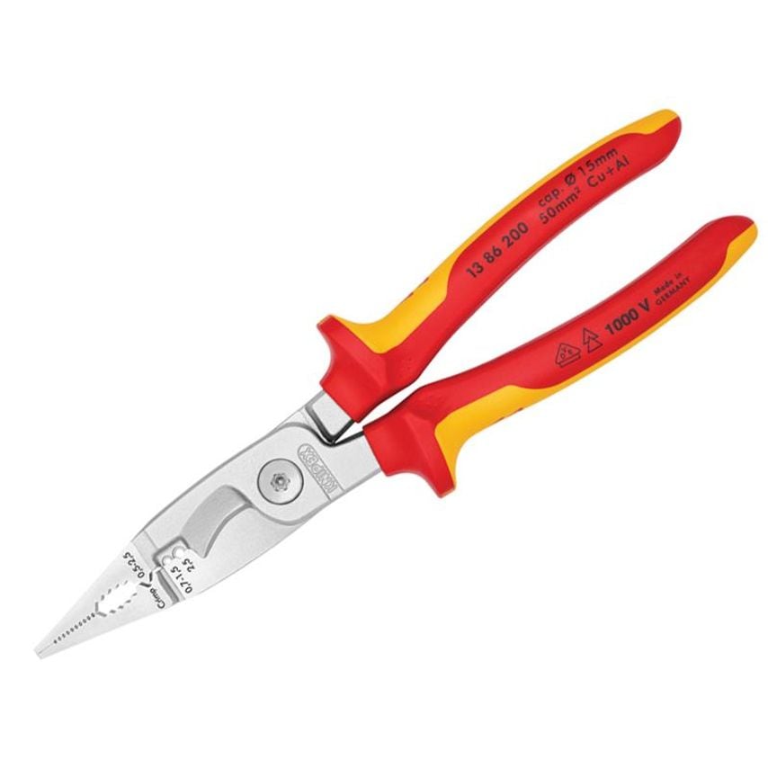 VDE Multifunctional Installation Pliers 200mm KPX1386200