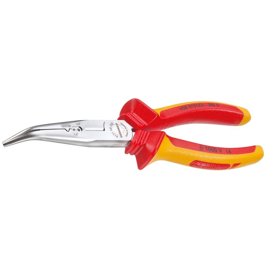 VDE Multiple pliers 200 mm angled pattern