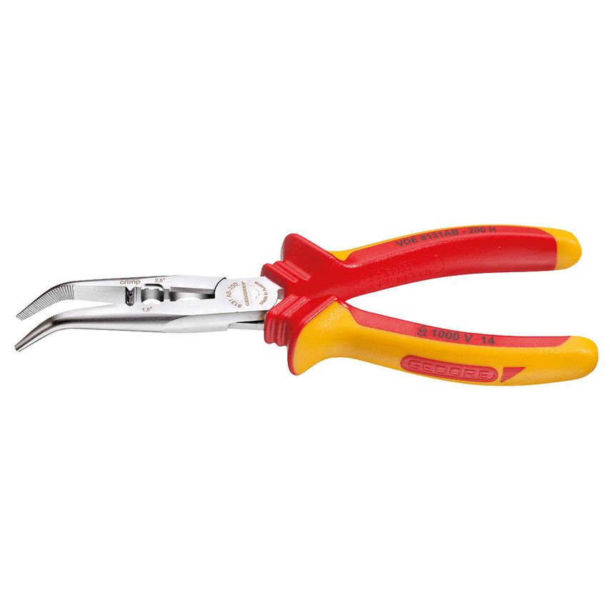 VDE Multiple pliers 200 mm angled pattern