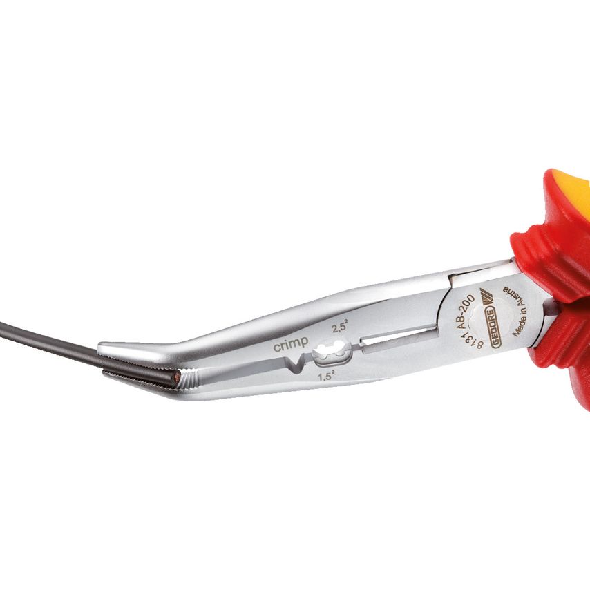 VDE Multiple pliers 200 mm angled pattern