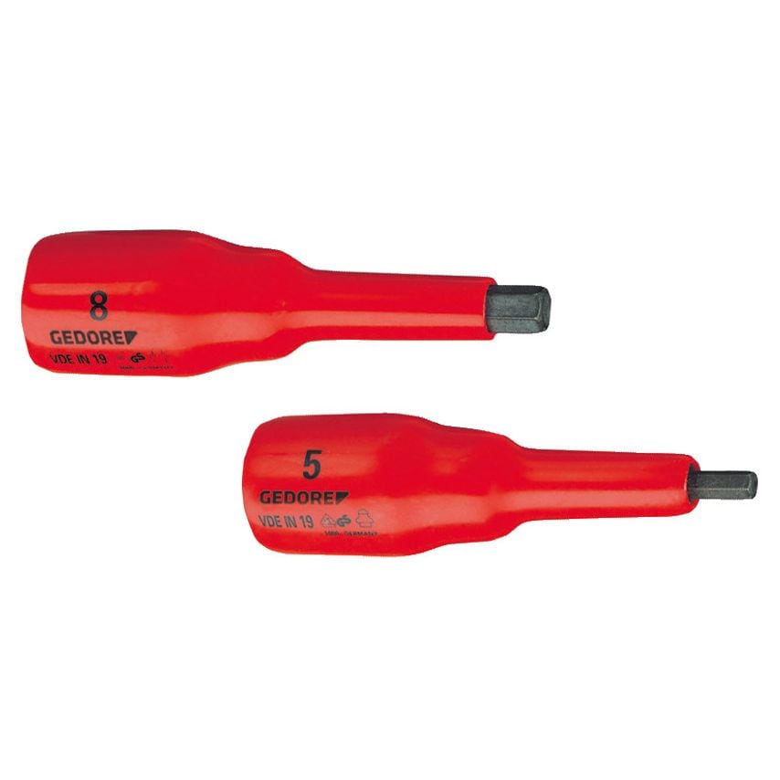 VDE Screwdriver bit socket 1/2" in-hex 5 mm