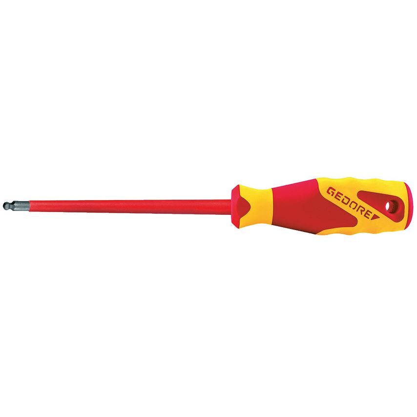 VDE Screwdriver with ball end 8 mm