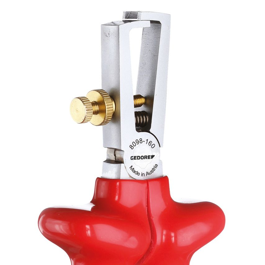 VDE Stripping pliers with VDE dipped insulation