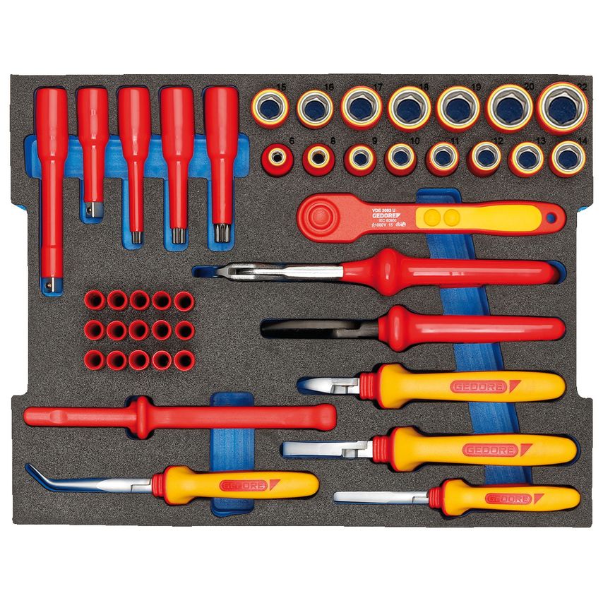 VDE Tool assortment HYBRID in L-BOXX 136
