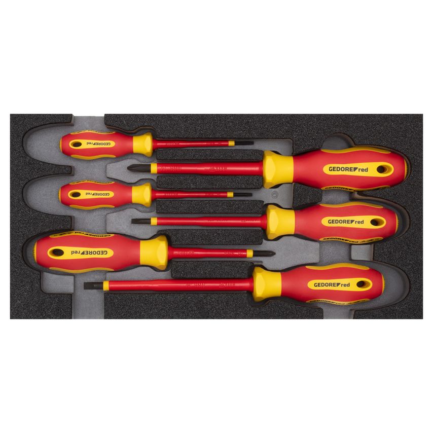 VDE-screwdriver set 2/6 CT-mod. 6pcs