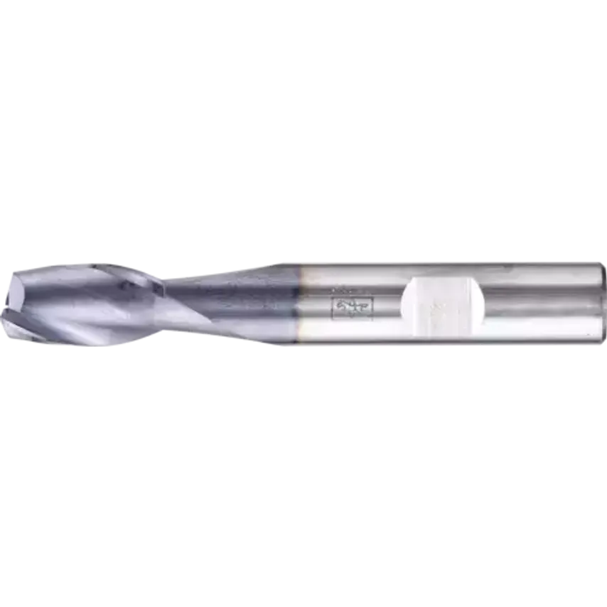 VHM Corner Mill Long 2 Blades Diameter 10mm Sharp TiAlN Shank HB Universal Line Roughing Finishing Slot Cutting