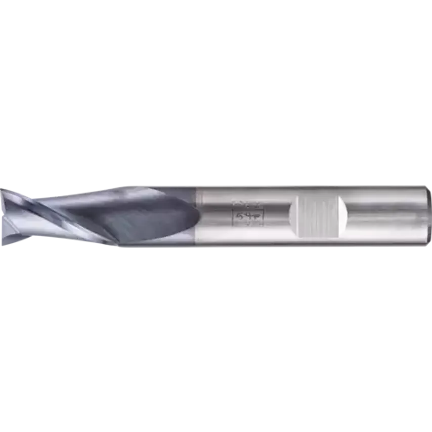 VHM Corner Mill Long 2 Blades Diameter 12mm Sharp TiAlN Shank HB Universal Line Roughing Finishing Slot Cutting