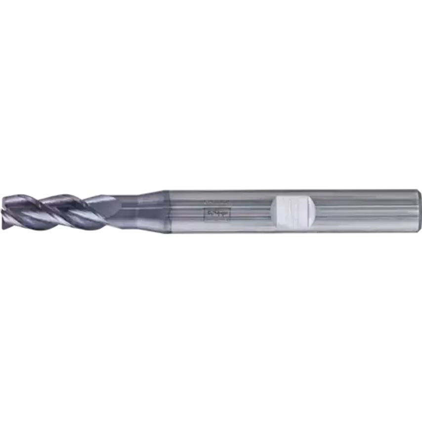 VHM Corner Mill Long 3 Blades Diameter 5mm 45 Chamfer TiAlN Shank HB Universal Line Roughing Finishing Slot Cutting