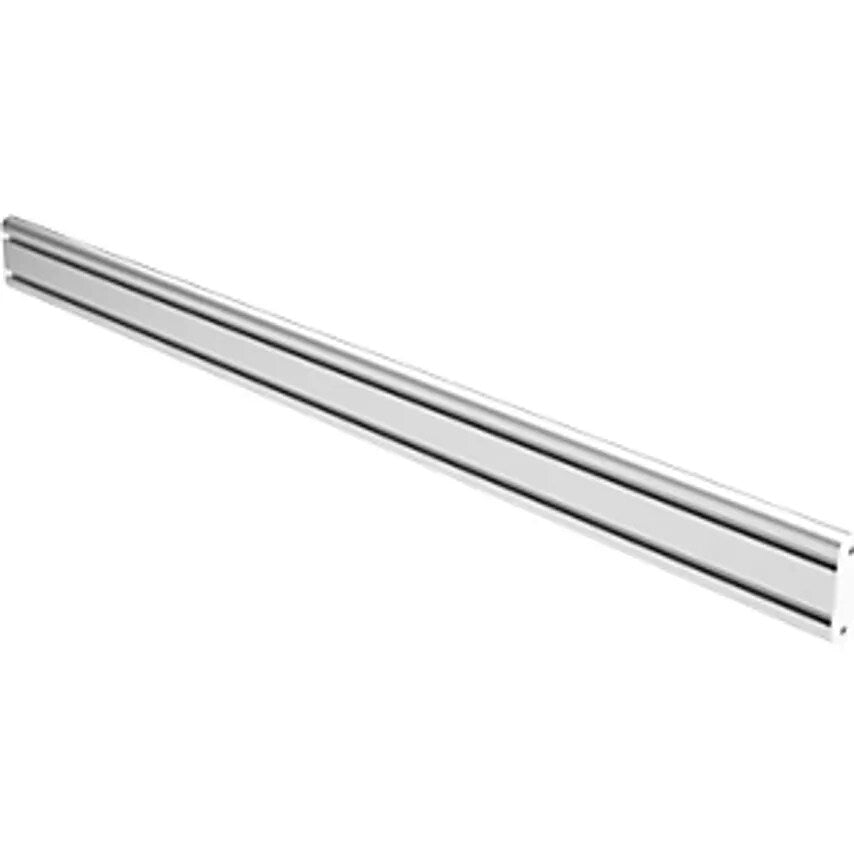VIEWLITE Wall Mounted Rail System, HxWxD 90 X 1200 X 25mm, Max. Load 24 Kg