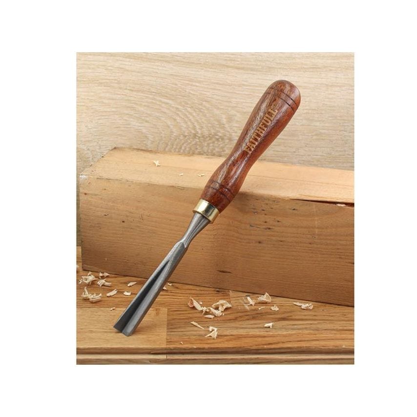 V-Straight Part Carving Chisel 12.7mm (1/2in) FAIWCARV7