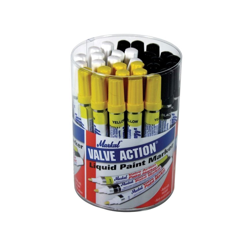 Valve Action Paint Marker (Tub 24)