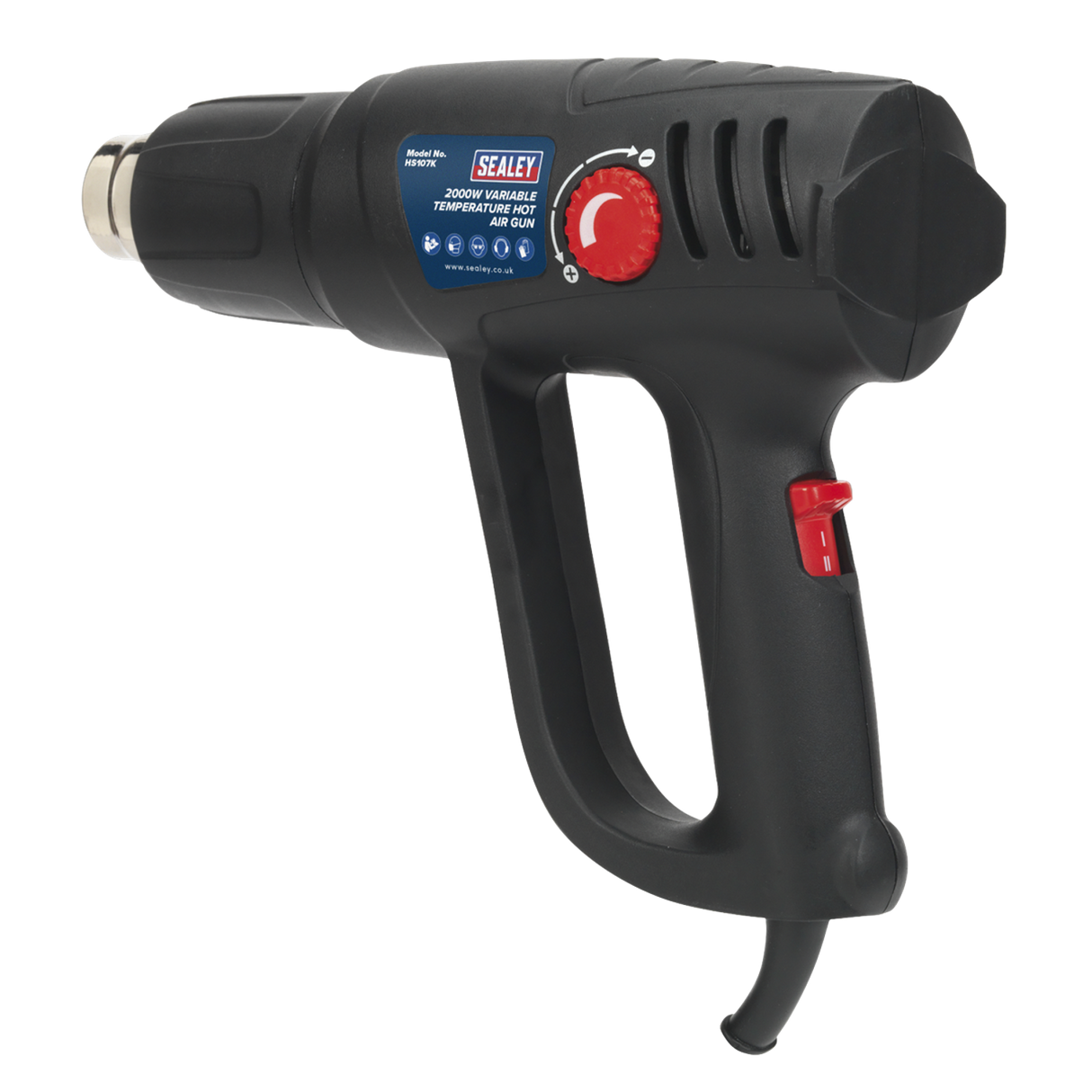 Variable Temperature Hot Air Gun Kit 2000W 50-450 C/90-600 C