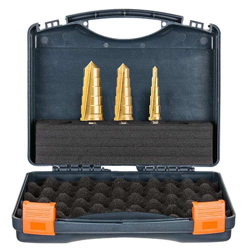 VersaDrive ImpactaStep Cutter Set 16, 22, 26mm