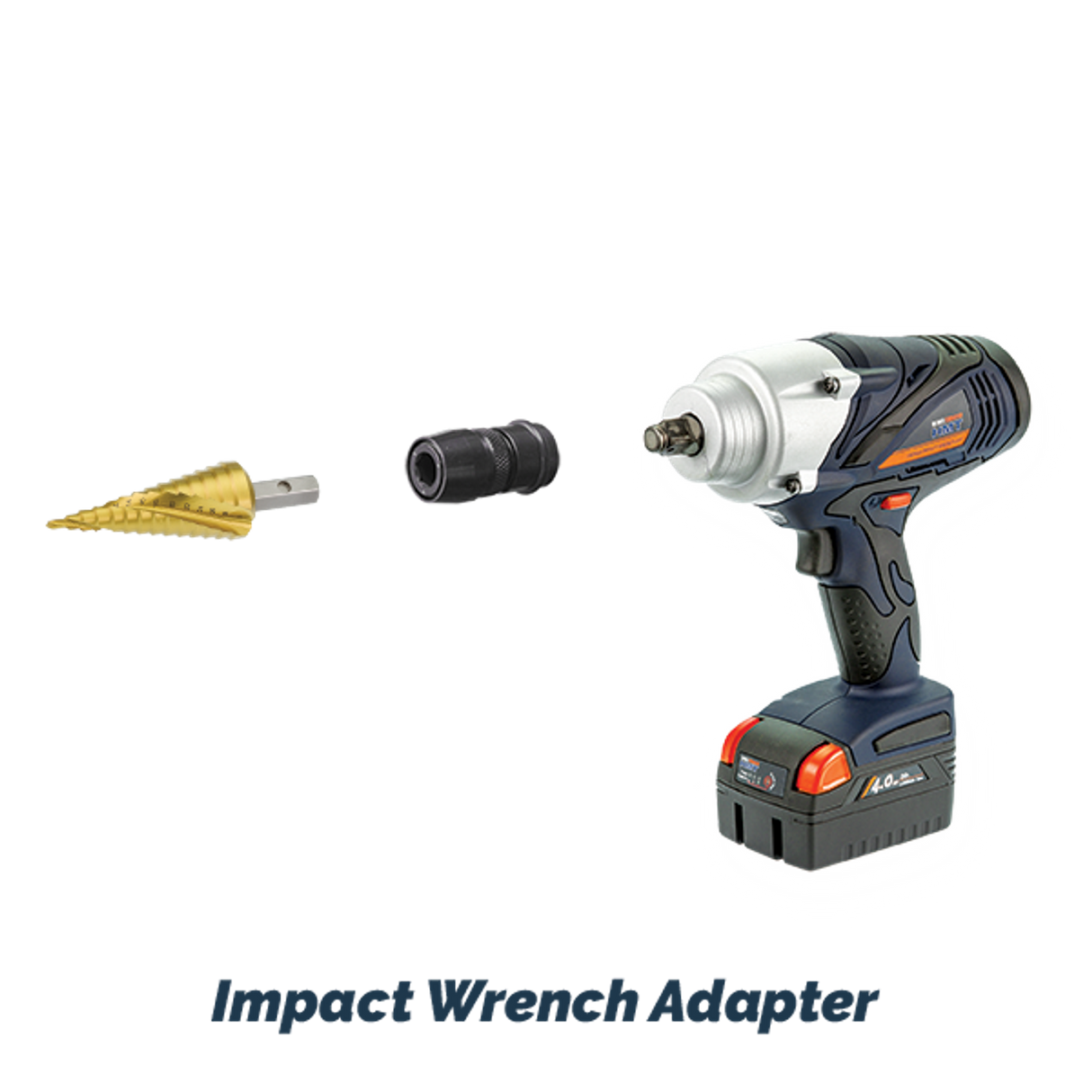 VersaDrive Step Drill Bit Set: 12, 22, 30mm