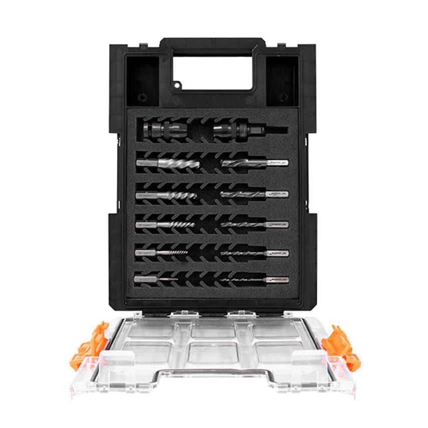 Versadrive HD Impact Drill & Stud Extractor Set - M5-M26 - 12 Piece