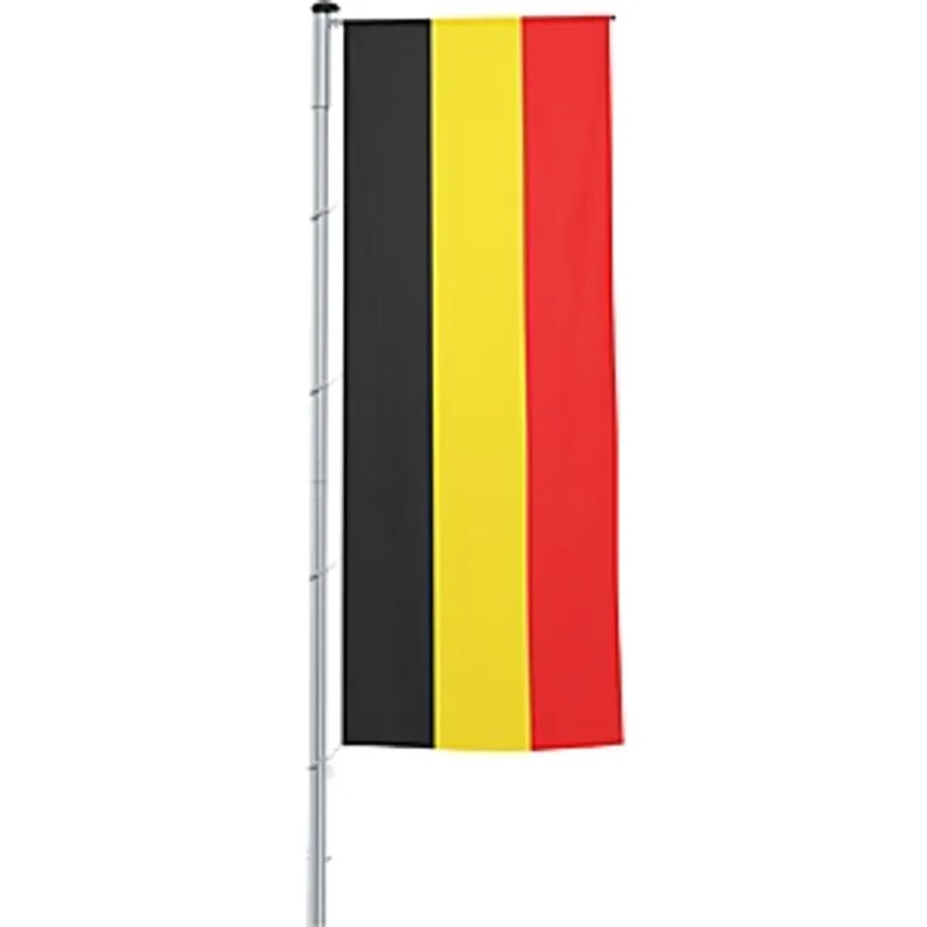 Vertical Flag With Outrigger/National Flag, Format 1.2 X 3 M, Belgium