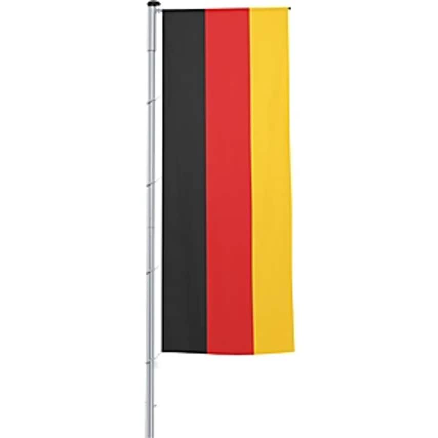Vertical Flag With Outrigger/National Flag, Format 1.2 X 3 M, Germany