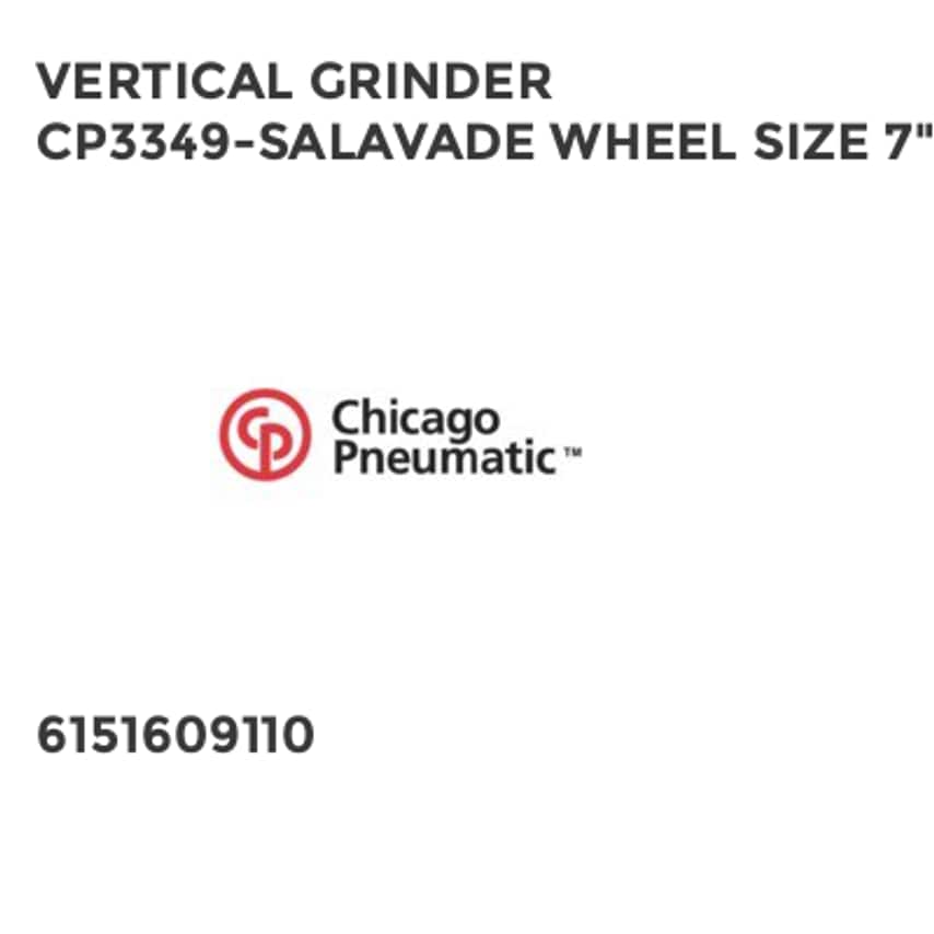 Vertical Grinder CP3349-Salavade Wheel Size 7"
