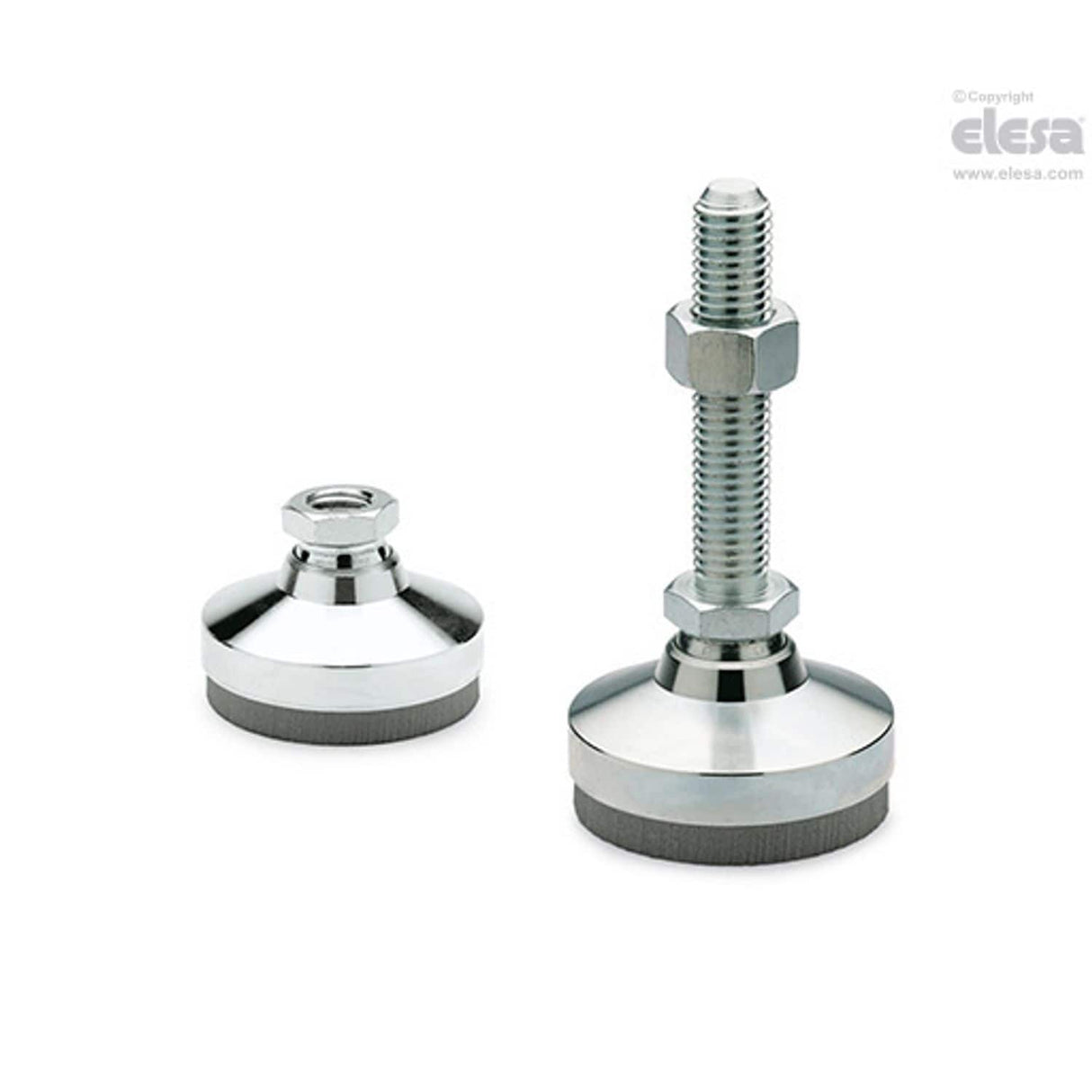 Vibration-damping levelling feet-LM.40-M12-SV