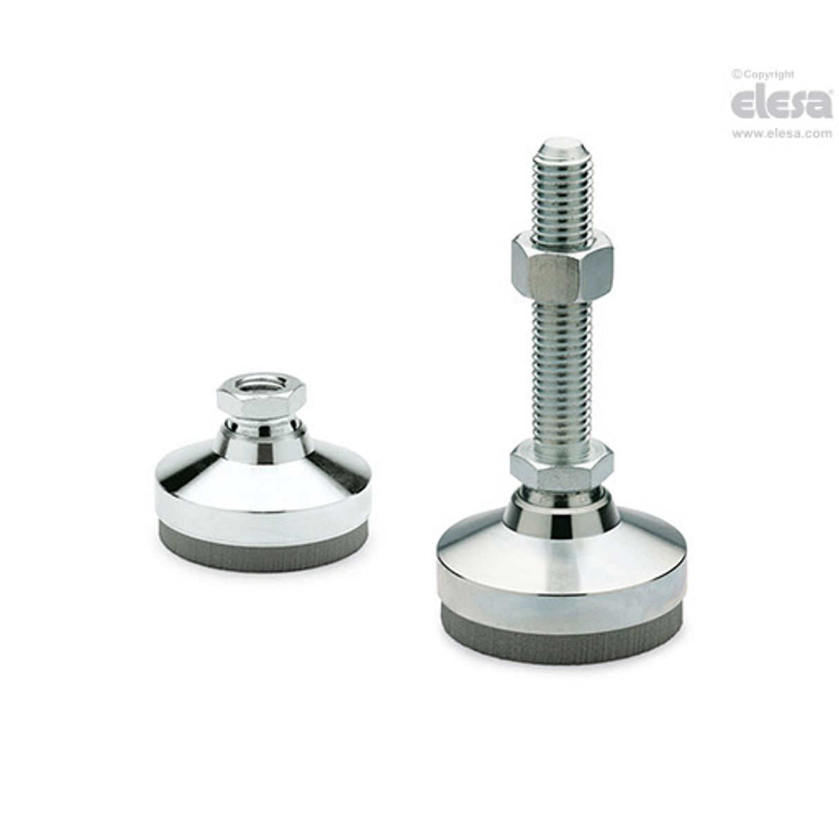 Vibration-damping levelling feet-LM.50-M12-SV