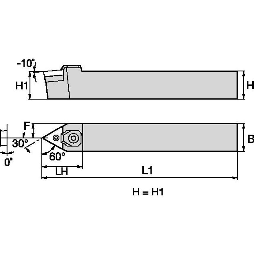 WTENNS164 W Clamping Holder W1.00 L6.00