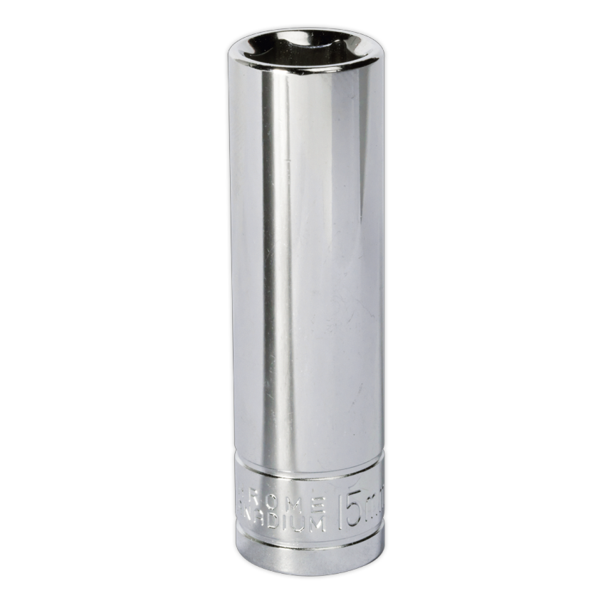 WallDrive Socket 15mm Deep 1/2" Square Drive