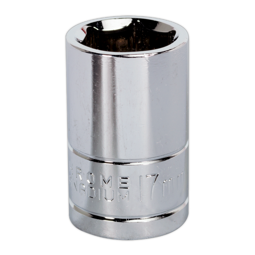 WallDrive Socket 17mm 1/2" Square Drive