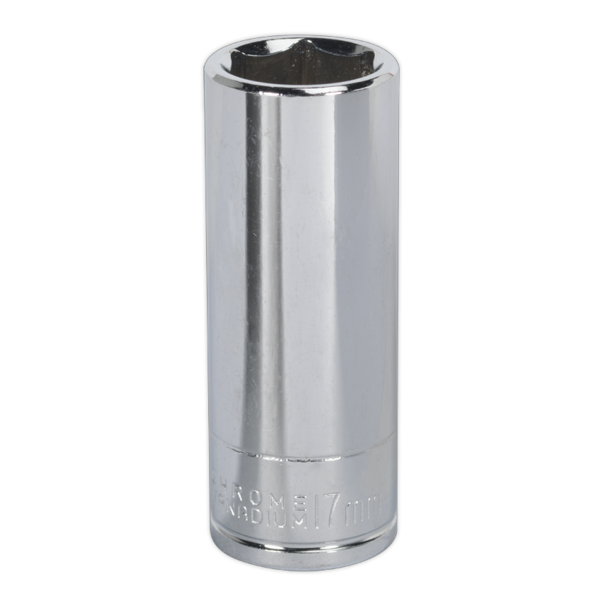 WallDrive Socket 17mm Deep 3/8" Square Drive