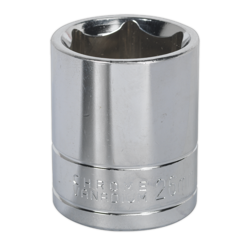 WallDrive Socket 26mm 1/2" Square Drive