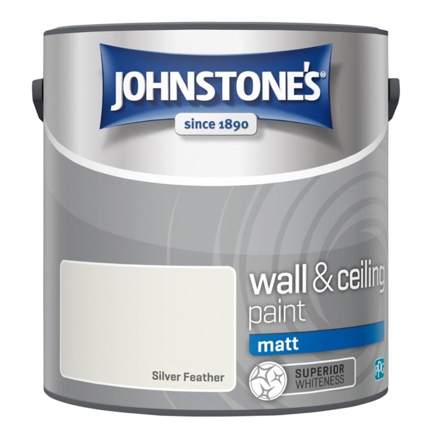 Wall & Ceiling Matt 2.5L Silver Feather