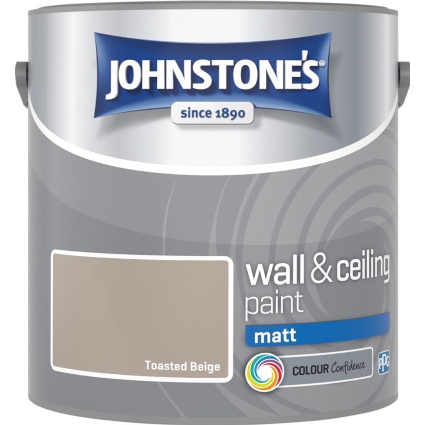 Wall & Ceiling Matt 2.5L Toasted Beige