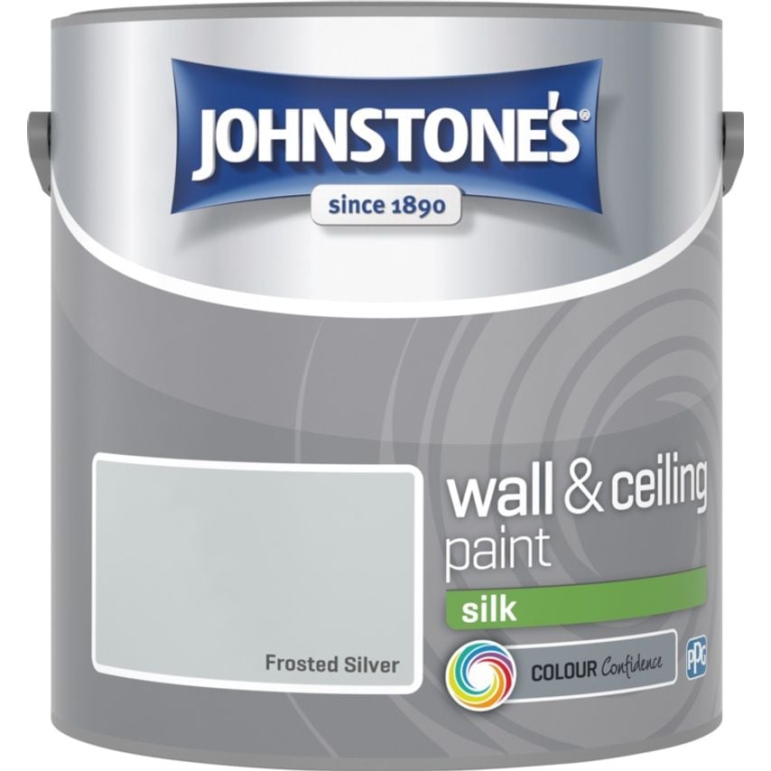 Wall & Ceiling Silk 2.5L Frosted Silver