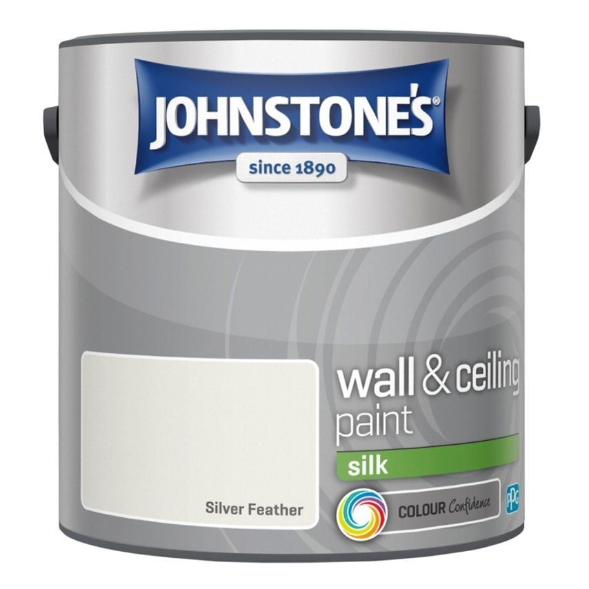 Wall & Ceiling Silk 2.5L Silver Feather