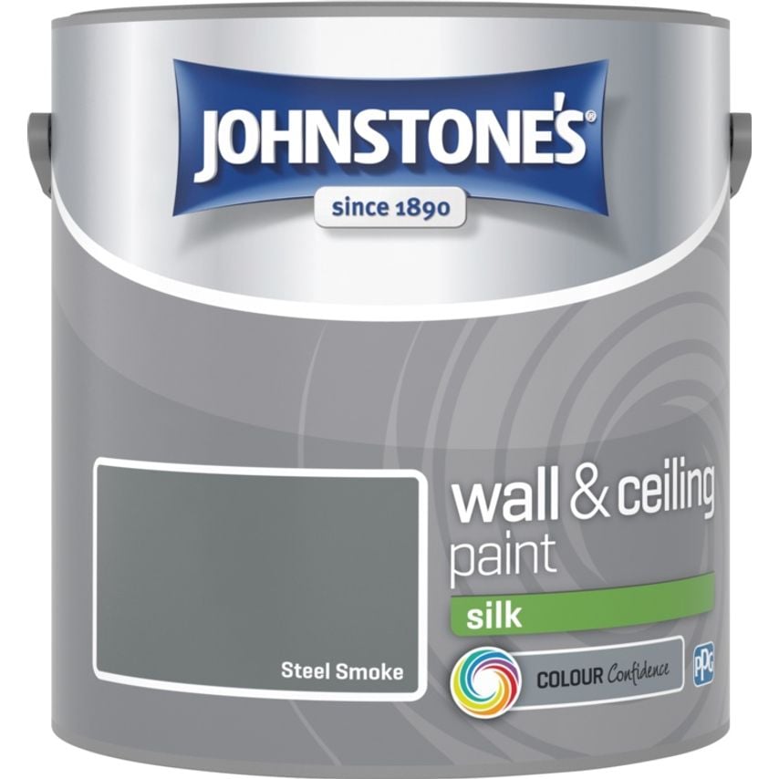Wall & Ceiling Silk 2.5L Steel Smoke
