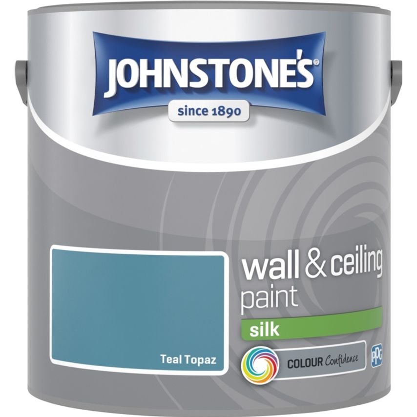 Wall & Ceiling Silk 2.5L Teal Topaz