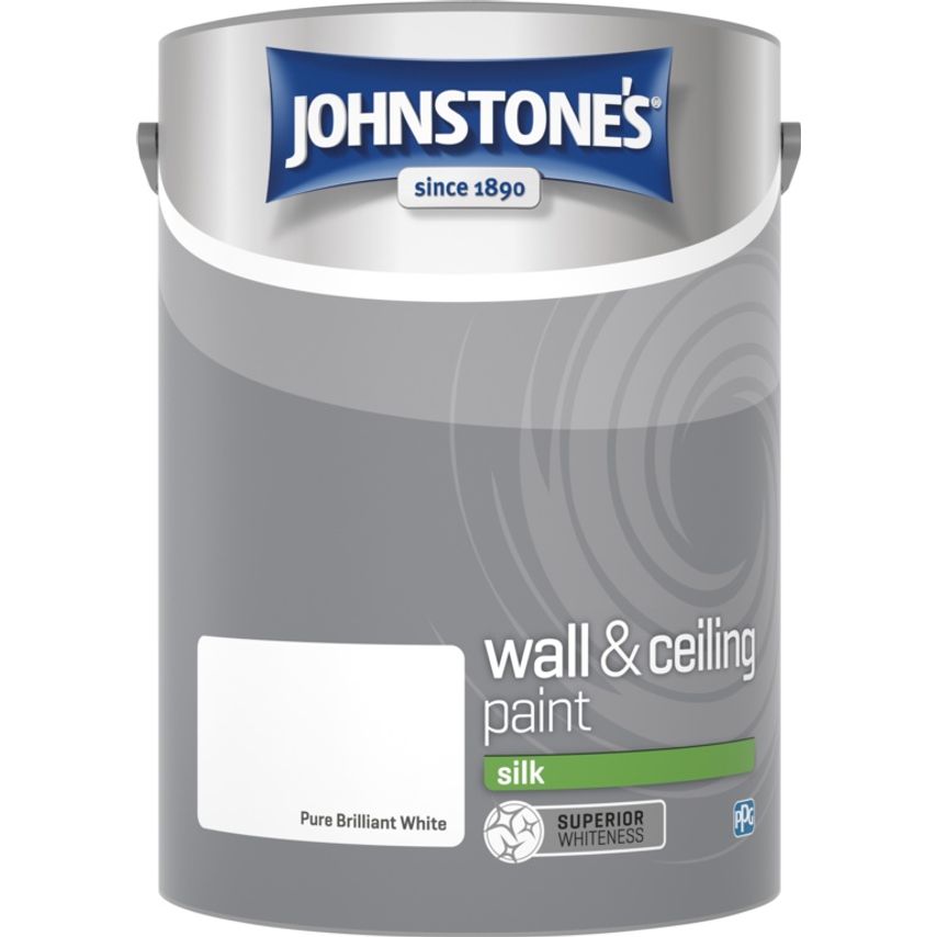 Wall & Ceiling Silk 5L Brilliant White - 306570