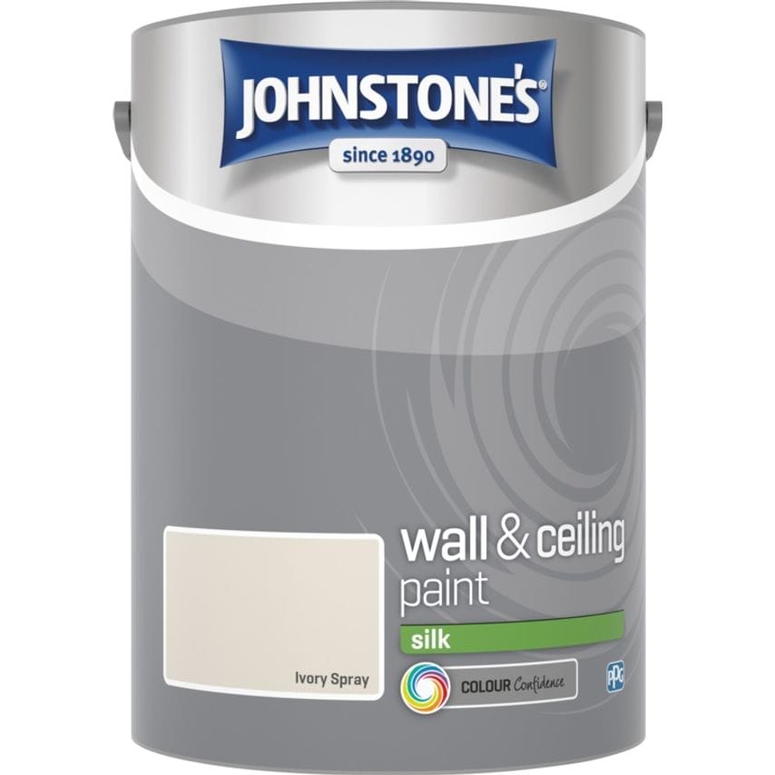 Wall & Ceiling Silk 5L Ivory Spray