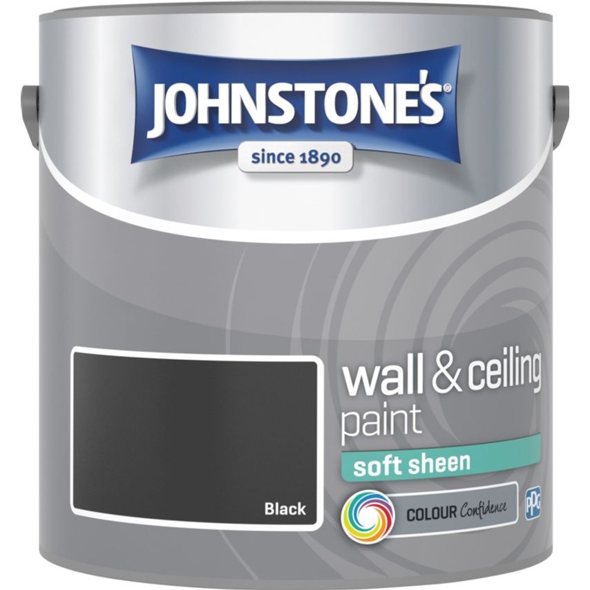 Wall & Ceiling Soft Sheen 2.5L Black
