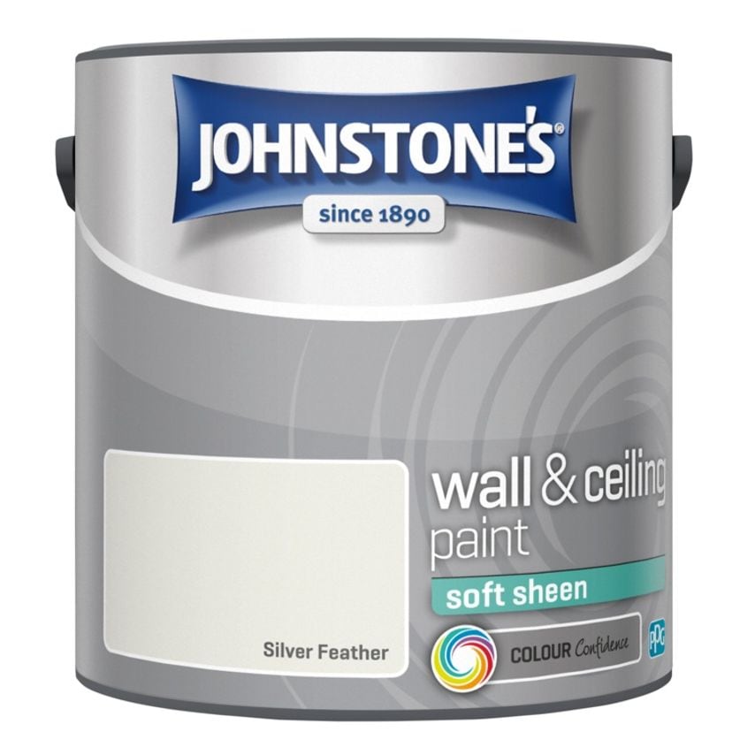 Wall & Ceiling Soft Sheen 2.5L Silver Feather
